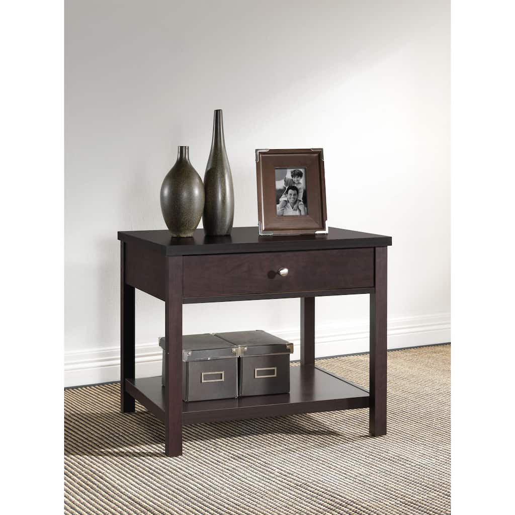 Nashua Brown Modern Nightstand