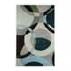 preview thumbnail 75 of 97, Mayflower Handmade Modern Circles Wool Area Rug Blue/Grey - 10' x 14' - Runner/Rectangle