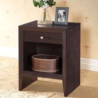 Baxton Studio Leelanau Brown Modern Accent Table and Nightstand Baxton Studio Leelanau Brown Modern Accent Table and Nightstand
