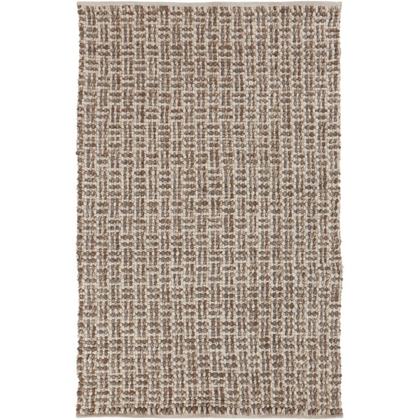 Hand-woven Solid Casual Beige Tampico Wool Area Rug - 2undefined x  3undefined - Overstock - 7626846