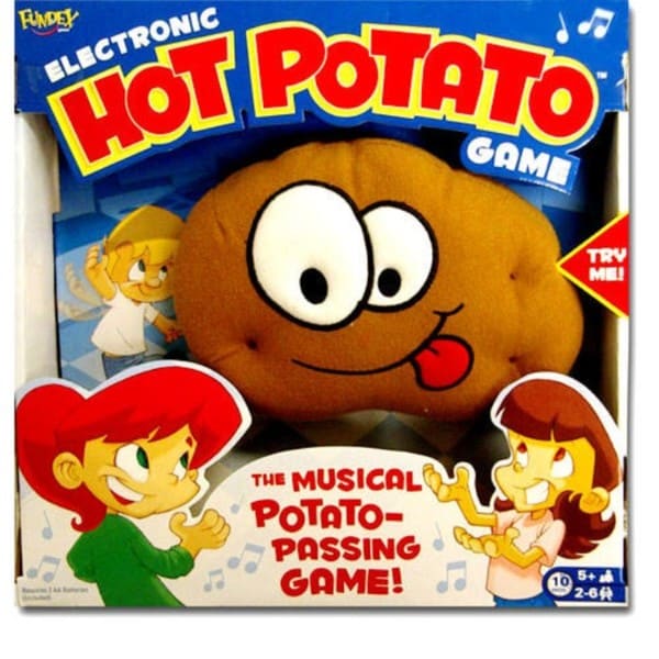 electronic hot potato game