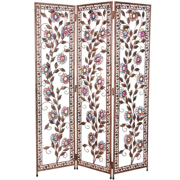 Vines of Ivory and Flowers 4.5-foot Beaded Divider (China)