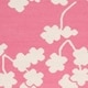 preview thumbnail 4 of 4, Floral Eklutna Pink Wool Area Rug - 2'6" x 8' Runner - 2' 6" x 8'