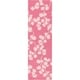 preview thumbnail 1 of 4, Floral Eklutna Pink Wool Area Rug - 2'6" x 8' Runner - 2' 6" x 8' Pink - 2' 6" x 8' - Runner