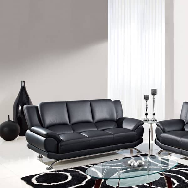 U9908 Bonded Leather Sofa - - 7628424
