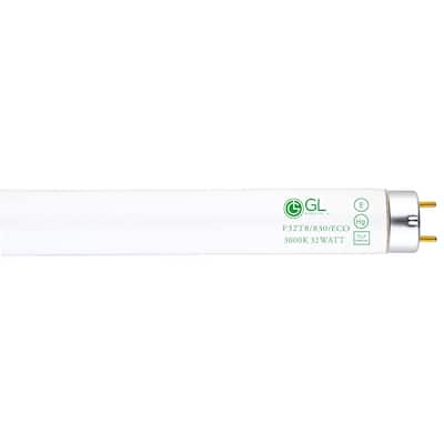 Goodlite F32T8/830/ECO 32W 48-inch T8 Fluorescent Tube Lights Warm White 3000k (Pack of 30)