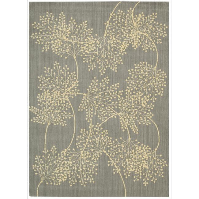 Capri Slate Wool blend Rug (96 X 13)