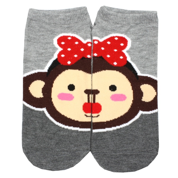 Angelina Creative Monkey Fun Design Ankle Socks Angelina Socks