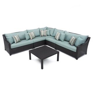 Rst Brands Bliss 6 Piece Corner Sectional Sofa And Coffee Table Rst Brands Bliss 6 Piece Corner Sectional Sofa And Coffee Table Patio Furniture Set