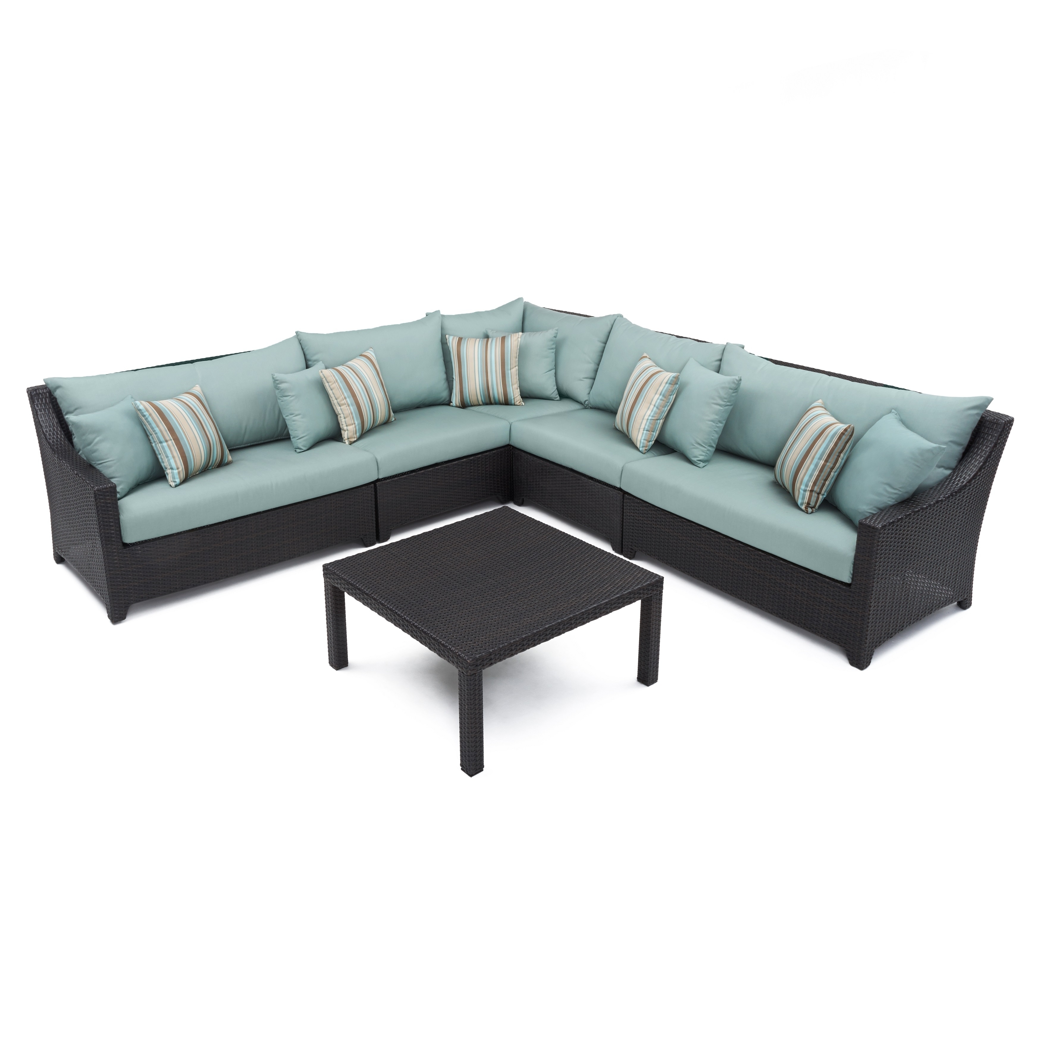 Shop Rst Brands Bliss 6 Piece Corner Sectional Sofa And Coffee