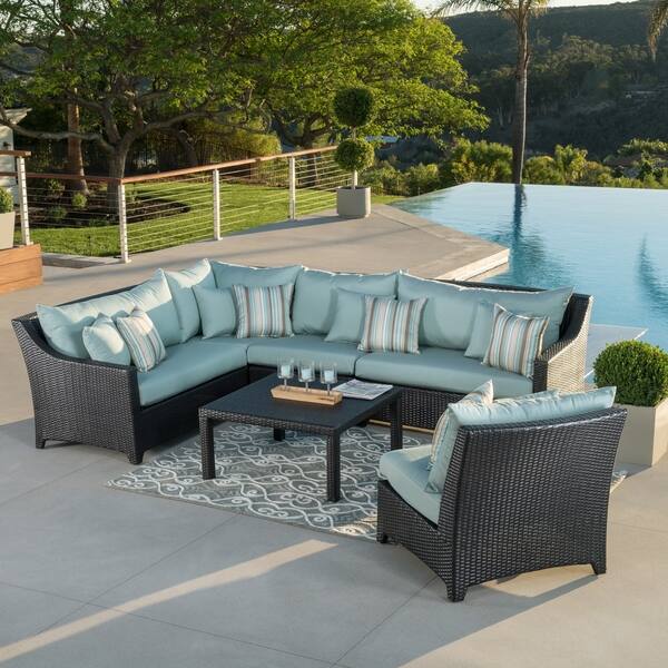 Shop Rst Brands Bliss 6 Piece Corner Sectional Sofa And Coffee