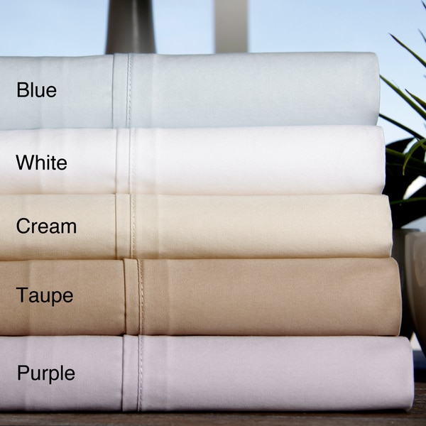 Brielle Home 380 Thread Count 100 percent Cotton Sateen Sheets Brielle Sheets