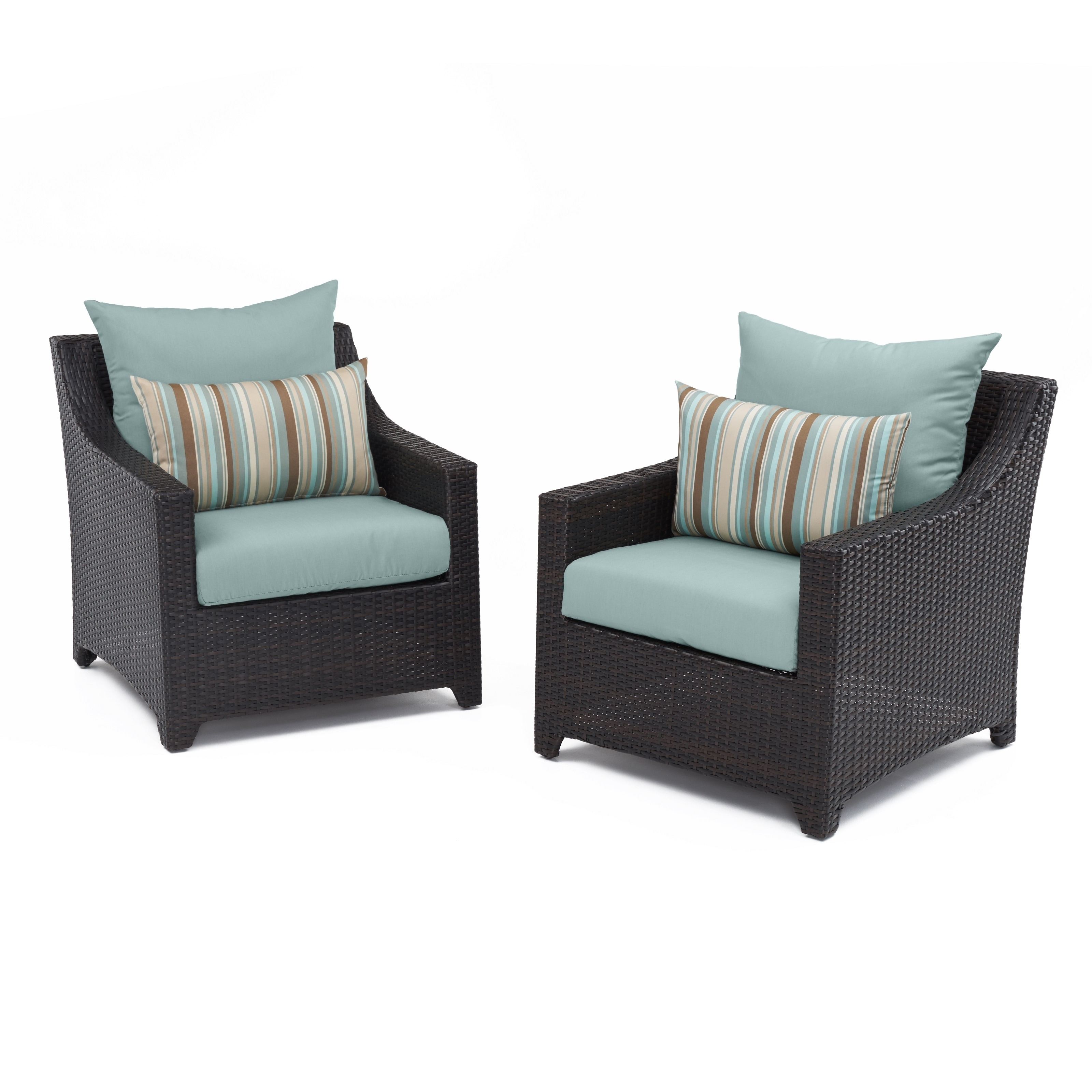 Shop Rst Brands Bliss Patio Furniture Club Chairs Set Of 2 Overstock 7630425