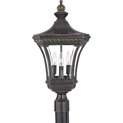 Devon 3-Light Imperial Bronze Outdoor Post Lantern Head