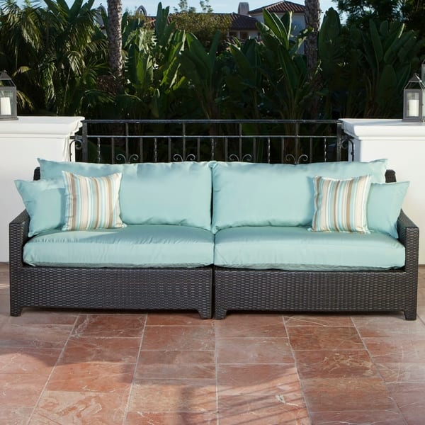 Shop Rst Brands Bliss Patio Sofa Free Shipping Today Overstock