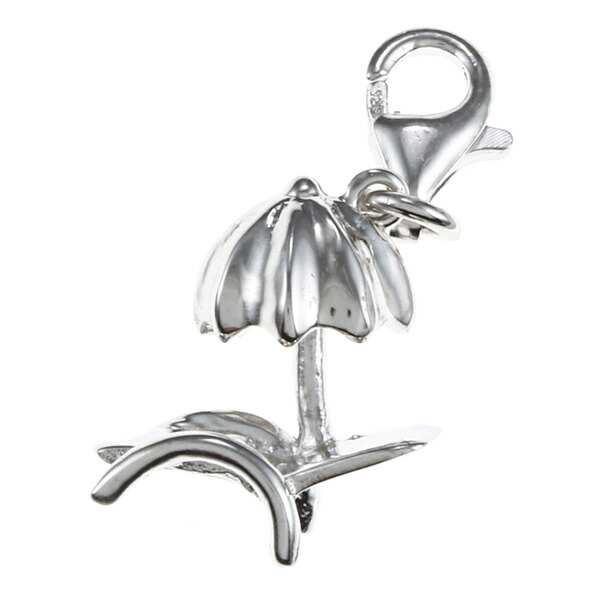 La Preciosa Sterling Silver Beach Chair and Palm Tree Charm La Preciosa Silver Charms