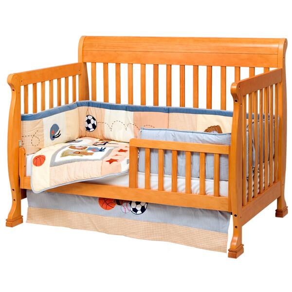 Shop Cadence 4 In 1 Convertible Crib With Toddler Rail Overstock