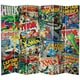 Shop 7-foot Comic Book Collection Canvas Room Divider - Free Shipping