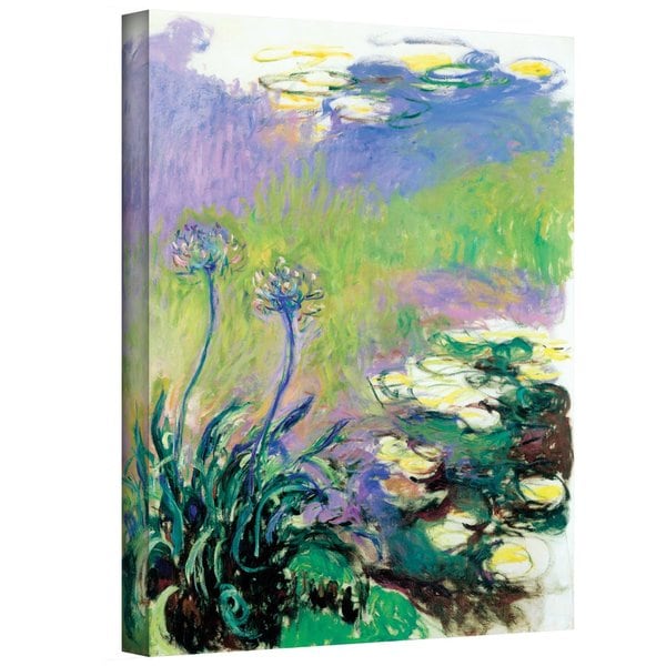 Claude Monet Agapanthus Gallery Wrapped Canvas   15052351