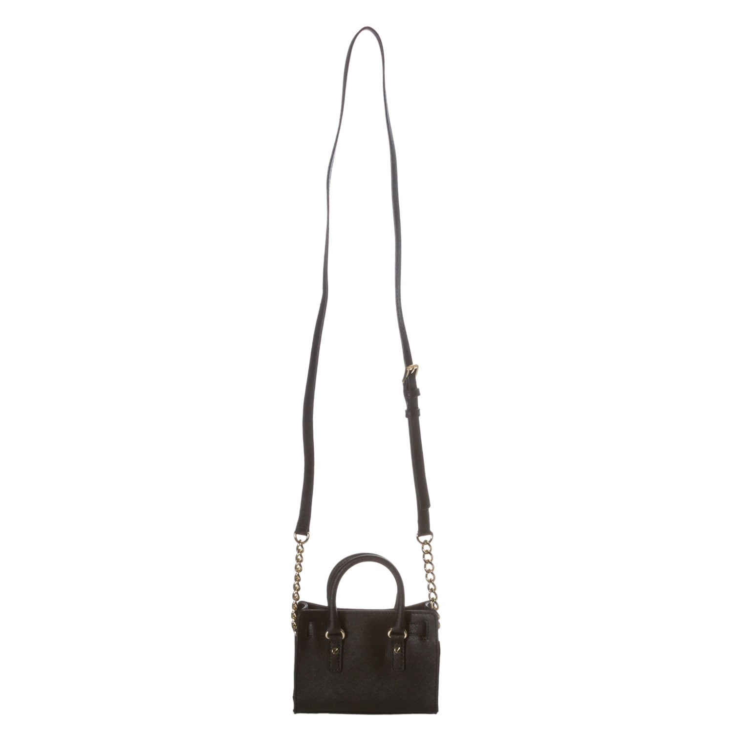 michael kors mini hamilton bag black