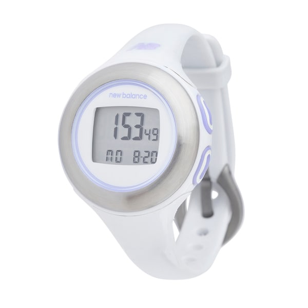 New Balance White HRT Slim Mini Watch New Balance Fitness Tech