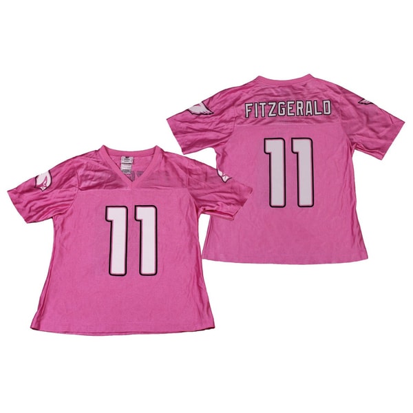 pink larry fitzgerald jersey