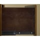 preview thumbnail 5 of 5, Rectangular Cutout 4-drawer Chocolate Brown Storage Bed
