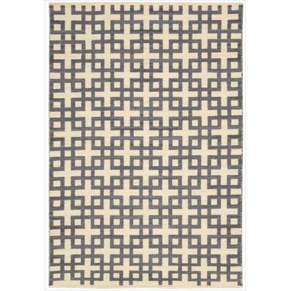 Barclay Butera by Nourison Maze Paris Flatweave Rug (53 x 75)