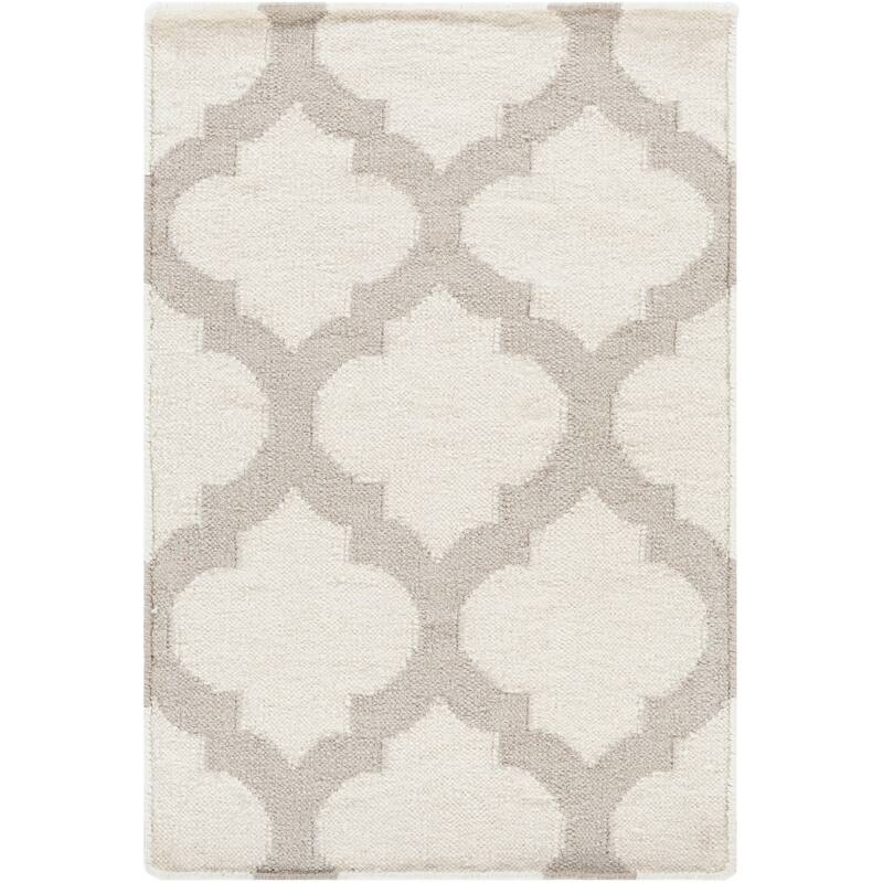 Hand-woven Duncan Ivory Wool Area Rug - 9' x 13'/Surplus