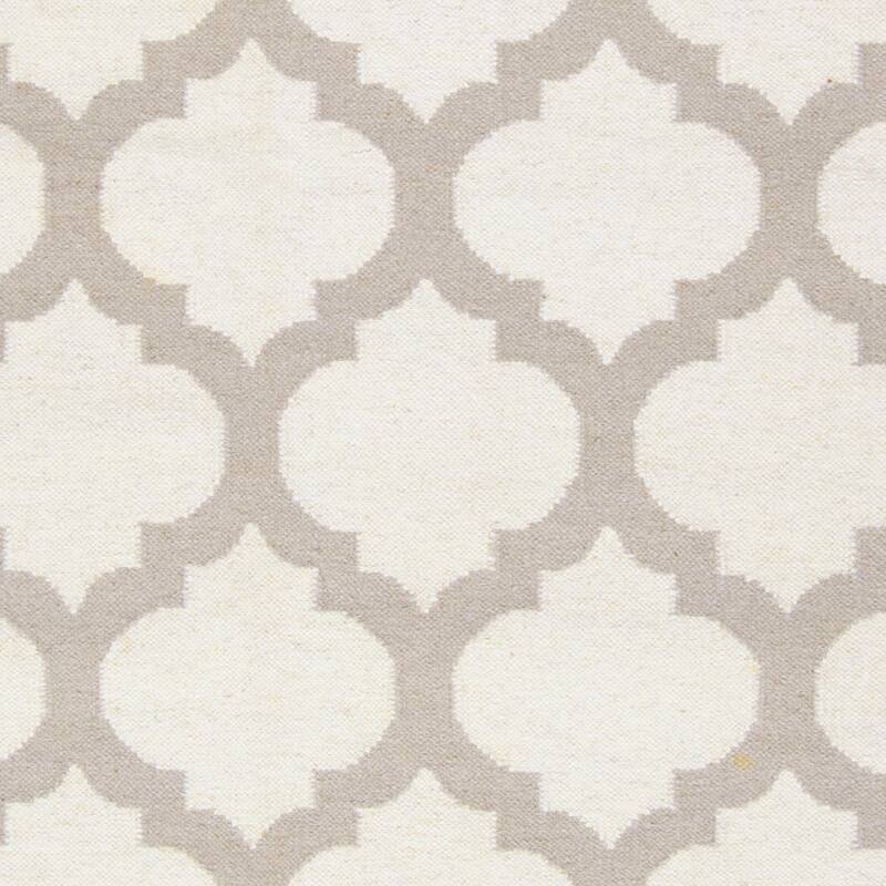 Hand-woven Duncan Ivory Wool Area Rug - 9' x 13'/Surplus