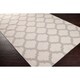 preview thumbnail 6 of 4, Hand-woven Cranbrook Ivory Wool Area Rug - 2' x 3'/Surplus