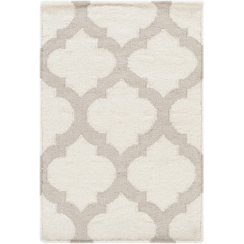 Hand-woven Cranbrook Ivory Wool Area Rug - 2' x 3'/Surplus