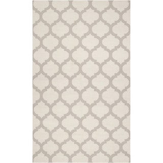 Hand-woven Cranbrook Ivory Wool Area Rug - 2' x 3'/Surplus