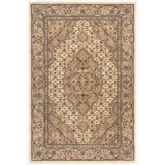 Nourison Hand-tufted 2240 Area Rug - 8' 6" x 11' 6" - Beige - Rectangle