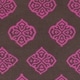 preview thumbnail 5 of 4, Hand-woven Stencil Berry Raspberry Wool Area Rug - 5' x 8'