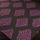 preview thumbnail 4 of 4, Hand-woven Stencil Berry Raspberry Wool Area Rug - 5' x 8'