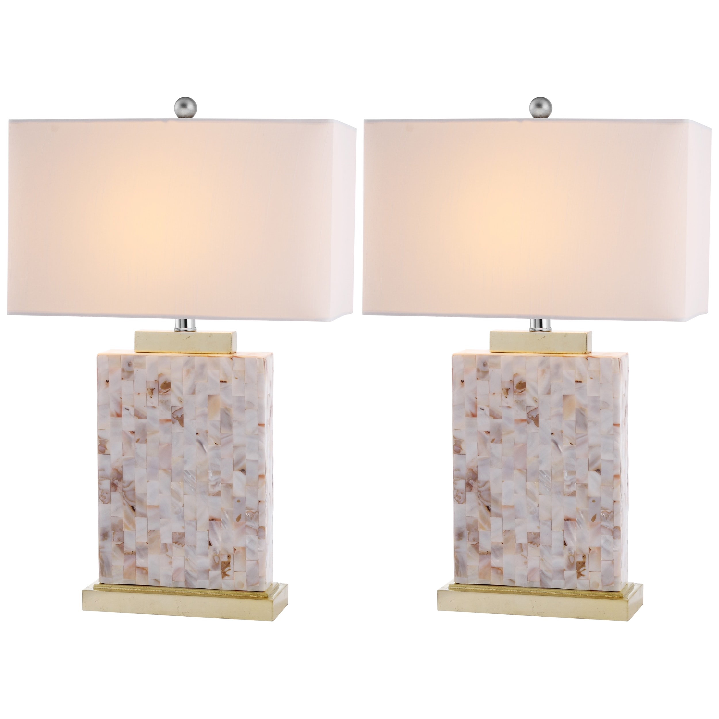 Indoor 1 light Tory Sea Shell Table Lamps (Set of 2) Today $203.99