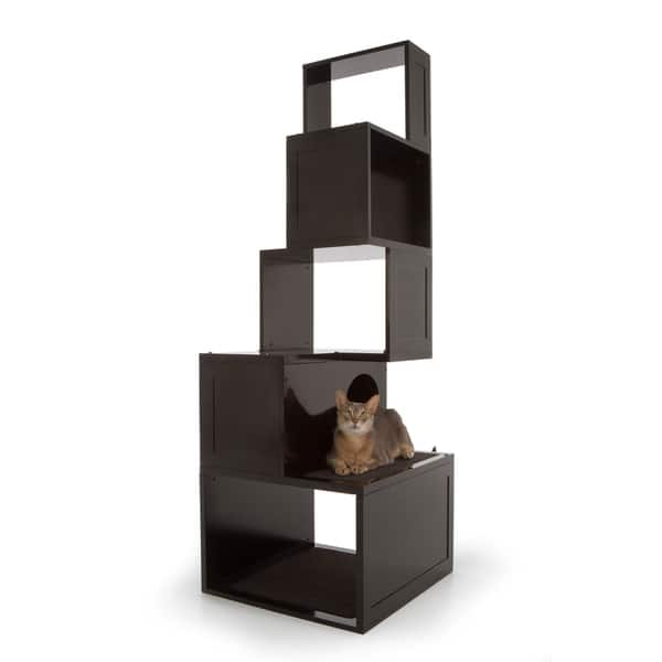 Shop The Sebastian Modern Cat Tree Overstock 7638121