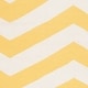preview thumbnail 5 of 4, Hand-woven SunnyChevron Sunshine Yellow Wool Area Rug - 3'6" x 5'6"/Surplus