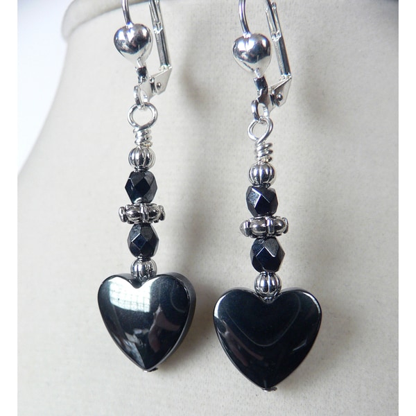 Zena Hemalyke Heart Earrings   Shopping   The s