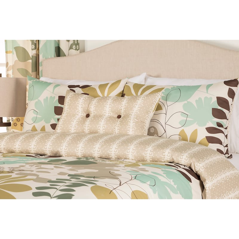 Carson Carrington Vogar Reversable 4-piece Duvet Cover Set