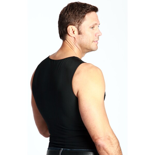 insta slim men's compression tank shirts