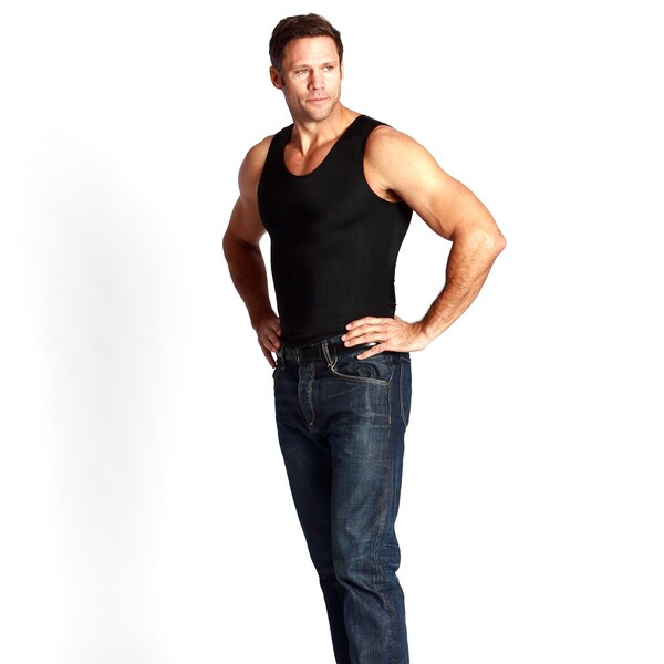 insta slim men's compression tank shirts