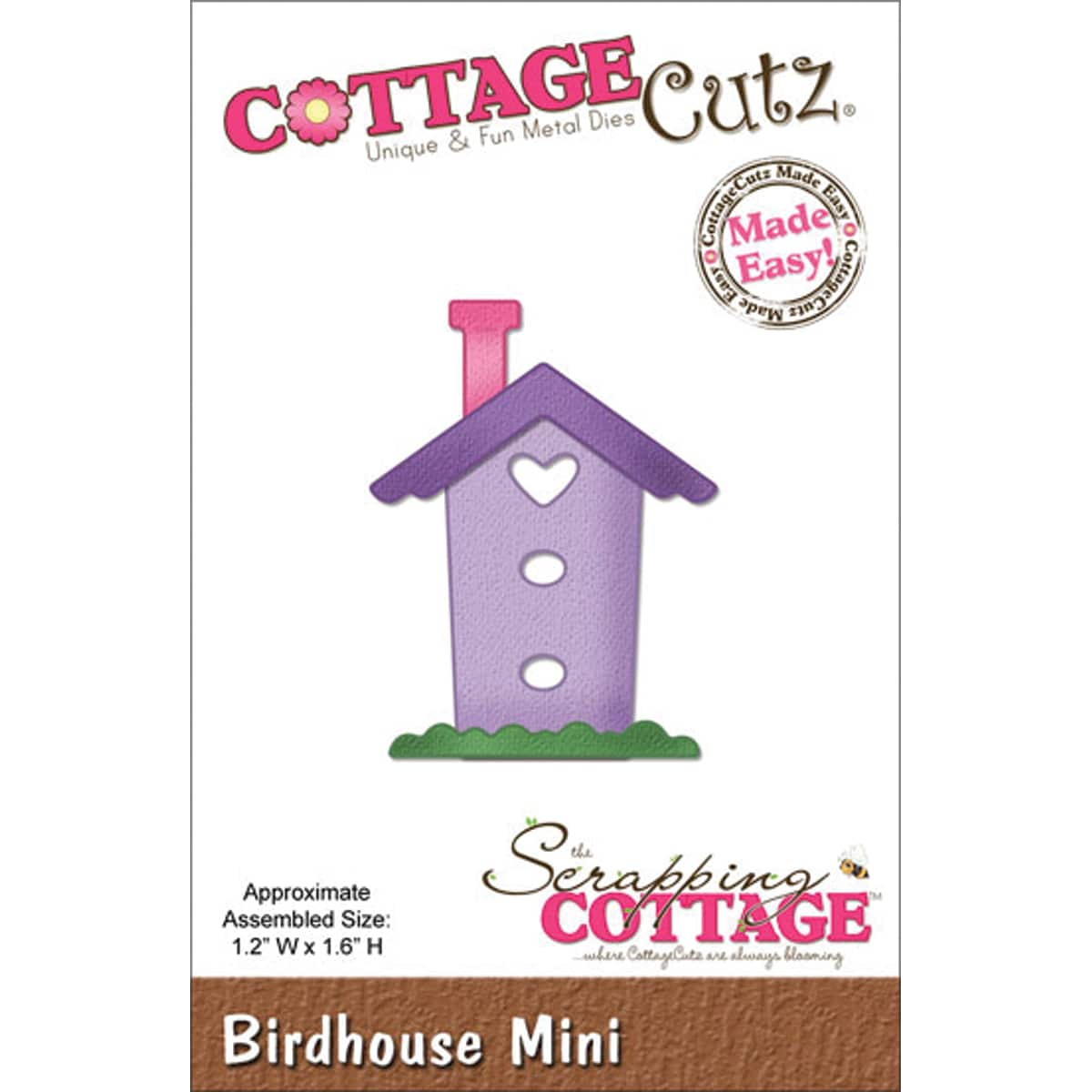 Cottagecutz Mini Die 1.75x1.75 birdhouse