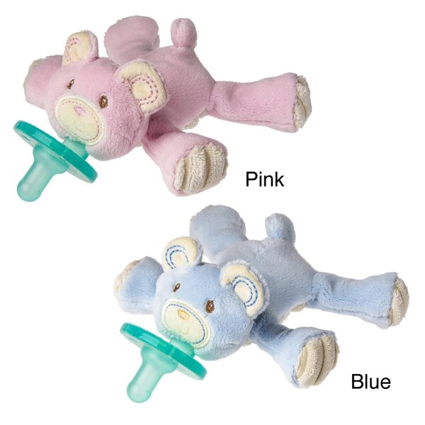 teddy bear with pacifier toy