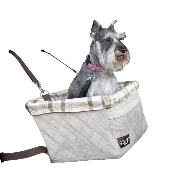 Solvit deluxe tagalong pet booster seat clearance