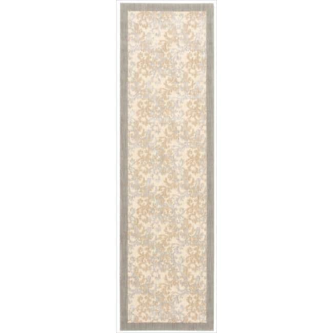 Nourison Hinsdale Dove Area Rug - 2'3" x 8' Runner