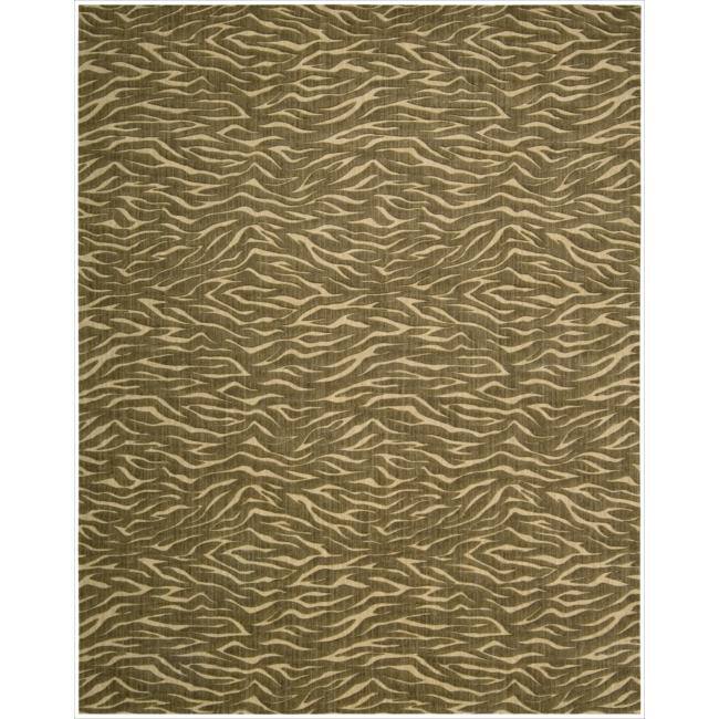 Nourison Cosmopolitan Area Rug - 3'6" x 5'6" - Cocoa - Runner/Rectangle