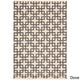 preview thumbnail 22 of 68, Nourison Maze MAZ01 Area Rug 5' x 8' - Dove - Geometric - Indoor/Handmade - Flatweave - Casual/Modern & Contemporary - 5' x 8' - Wool/Cotton - Black