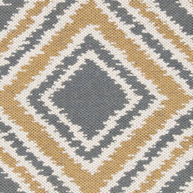 Hand-woven Tioga Gold Wool Area Rug - 8' x 11'